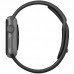Apple Watch Sport Smart Watch (38 mm deep space gray aluminum metal case with a black sport strap MJ2X2CH / A)